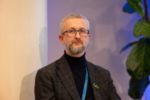 Nariman Dzhelial, the first deputy Chairman of the Mejlis of the Crimean Tatar people, a former political prisoner