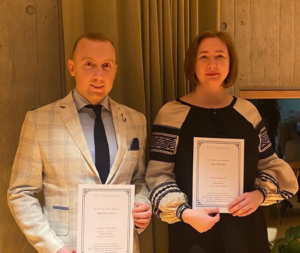 Станіслав Асєєв і Ольга Скрипник
